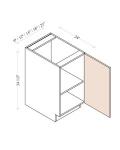 Full Height Door Bases-1Door
