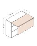 Bi-Folding Lift Door Wall Cabinets