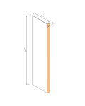 Paneles laterales para refrigerador, 24"D
