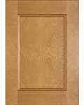 Panel de puerta decorativa de pared - puerta de muestra, 12" H