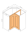 Bases con carrusel (lazy susan)