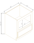 Base para microondas