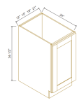 Full Height Door Bases-1Door