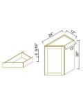 Base End Angle Cabinet