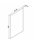 60"H Wall Skin Finish Panel