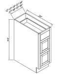 Three Drawer Bases