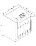 Farm Sink Bases