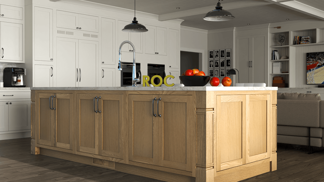 Inset Hazelnut Oak
