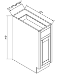 Bases de una puerta y un cajón