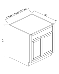Bases de mueble de baño para lavabo