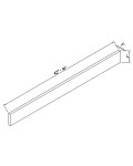 Rellenos de pared, 3" W