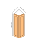 End Angle Wall Cabinets