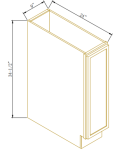 Single Door Tray Base