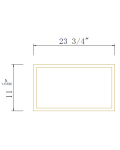 24" W Wall Decorative Panels