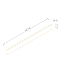 3" W Wall Fillers