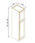 24"D Single door Wall Pantries