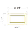 24" W Wall Decorative Panels