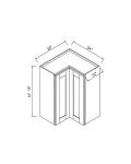 12"H Easy Reach Wall Cabinets