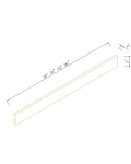 3" W Wall Fillers