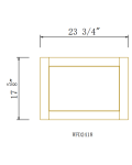 24" W Wall Decorative Panels
