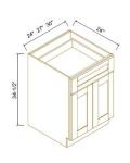 Single Drawer Double Doors Bases
