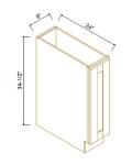 Single Door Tray Base