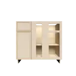 with Clear Coat Blind Base Cabinets