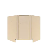 with Clear Coat Base Diagonal Cabinets