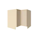 with Clear Coat Base Lazy Susan Cabinets