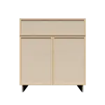 with Clear Coat Sink Base Cabinets