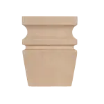 with Clear Coat Furniture Foot