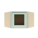 Wall Diagonal Mullion Door Cabinets