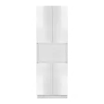 in White  Microwave Oven Cabinets