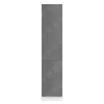 in Gray  Pantry Finish Pantry Cabinets with Inverted Door