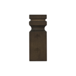Fluted Square Post End