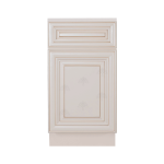 Gabinetes base con bote de basura