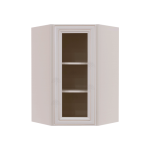 Gabinetes de pared diagonales con puerta de parteluz