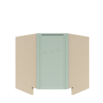 Gabinetes base diagonales