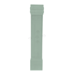 Pata decorativa de diseño plano