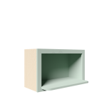 Gabinetes de pared con repisa para microondas