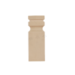 Fluted Square Post End