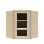 Gabinetes de pared diagonales con puerta de parteluz