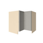 Gabinetes base con carrusel (lazy susan)