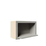 Gabinetes de pared con repisa para microondas