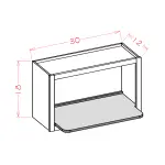 Wall Microwave Shelf Insert