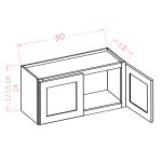 12" High Bridge Cabinets