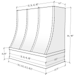 Charlotte - Sloped Strapped Moulding