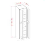 Four Door Utility Cabinets