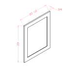 Vanity Decorative End Panel