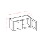 15" High Bridge Cabinets